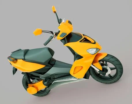 Modern scooter Stock Illustration