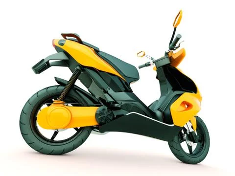 Modern scooter Stock Illustration