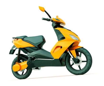 Modern scooter Stock Illustration