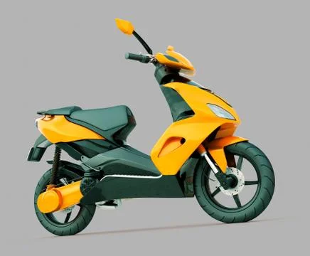 Modern scooter Stock Illustration