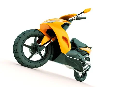 Modern scooter Stock Illustration