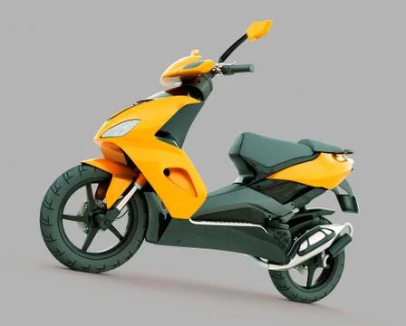 Modern scooter Stock Illustration