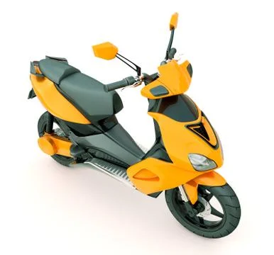 Modern scooter Stock Illustration