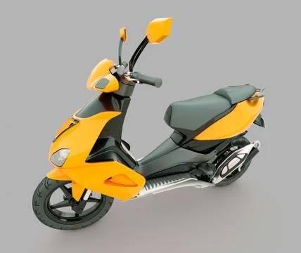 Modern scooter Stock Illustration