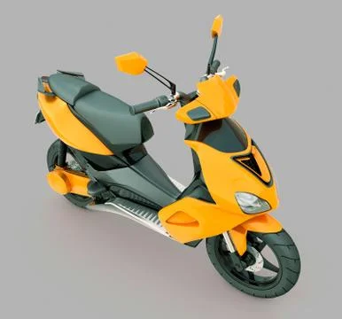 Modern scooter Stock Illustration