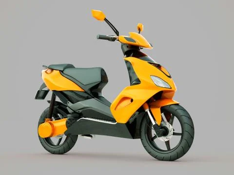 Modern scooter Stock Illustration