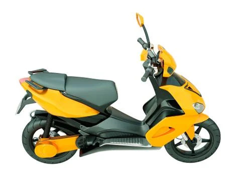 Modern scooter isolated Stock Illustration