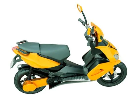 Modern scooter isolated Stock Illustration