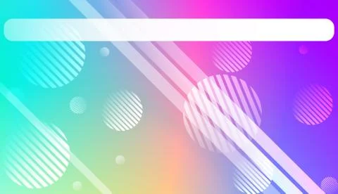 Modern Screen Gradient Design with Line, Circle. For Your Graphic Design, Ban Stock Illustration