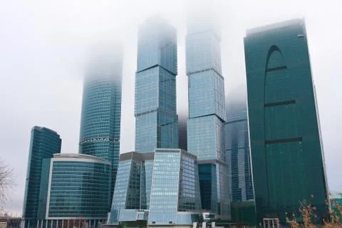 Modern scyscrapers Stock Photos