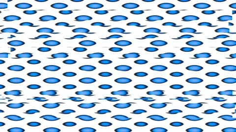 Modern seamless blue wave geometry pattern background texture loop Stock Footage 342158921