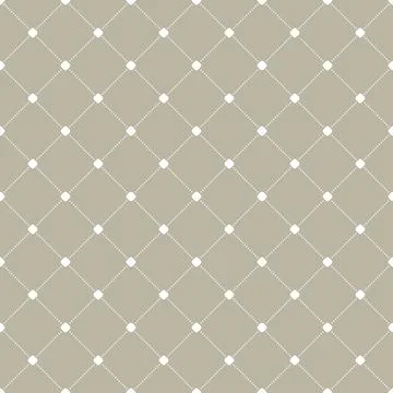 Modern Seamless Dotted Beige Pattern Stock Illustration