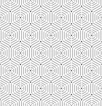 Modern Seamless Dotted Pattern 스톡 일러스트