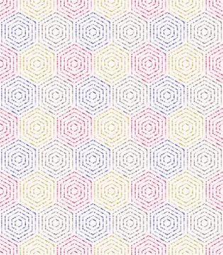 Modern Seamless Dotted Pattern Stock Illustration