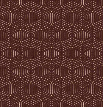 Modern Seamless Dotted Pattern Stock Illustration