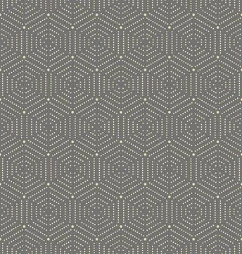 Modern Seamless Dotted Pattern Stock Illustration