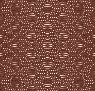 Modern Seamless Dotted Pattern 스톡 일러스트