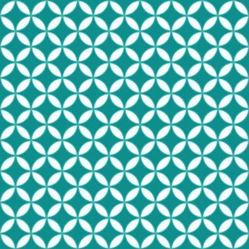 Modern Seamless Geometric Circle Pattern Illustrazione stock