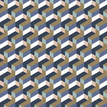 Modern seamless geometric pattern design for surface printing and textile. Stockillustratie