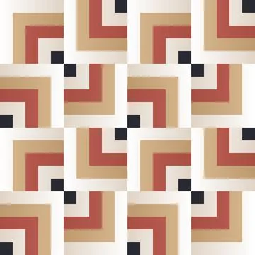 Modern seamless geometric pattern, interlocking shapes. Clean abstract design Иллюстрация