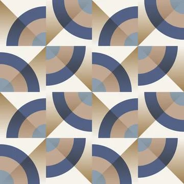 Modern seamless geometric pattern, interlocking shapes. Clean abstract desi.. 스톡 일러스트