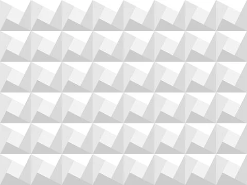 Modern seamless geometric pattern. White and gray decorative shape repeatable Stock Illustration