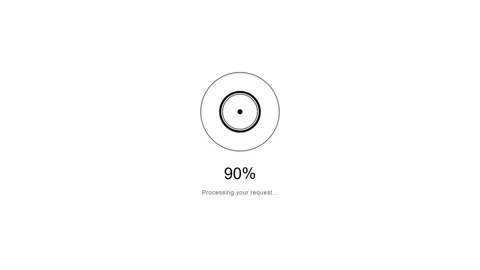 Modern Seamless Loading Animation Loop - Loading Screen, Progress Bar. Stock-Footage 321610844