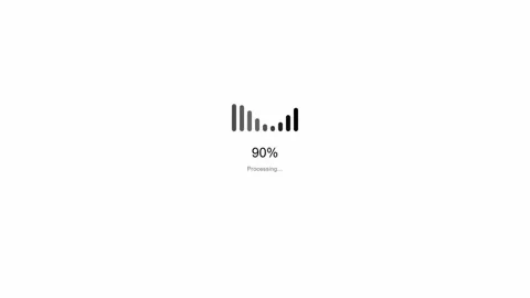 Modern Seamless Loading Animation Loop - Loading Screen, Progress Bar. Stock-Footage 321610856