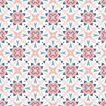 Modern seamless ornament. Abstract pattern shape design ready for print Stock Illustration