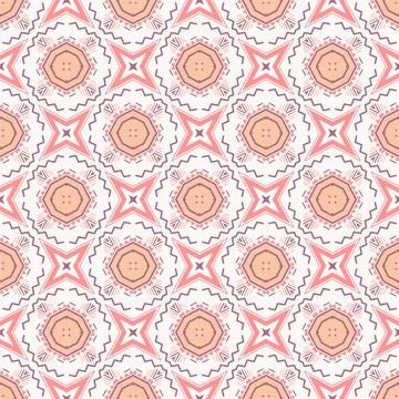 Modern seamless ornament. Abstract pattern shape design ready for print Stock Illustration