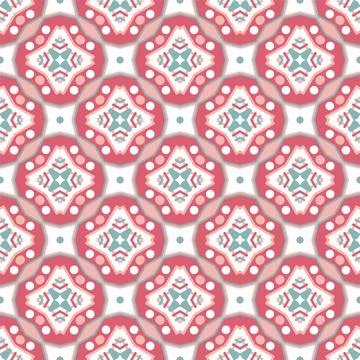 Modern seamless ornament. Abstract pattern shape design ready for print Stock Illustration