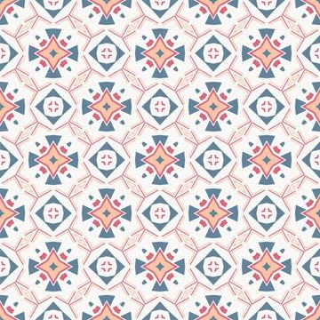 Modern seamless ornament. Abstract pattern shape design ready for print Stock Illustration