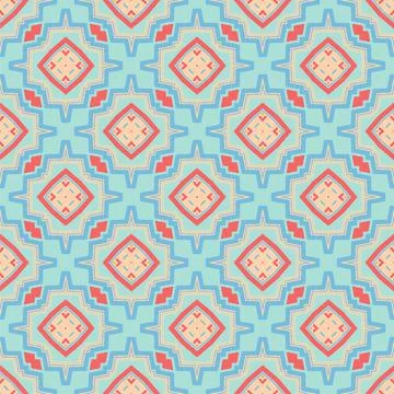 Modern seamless ornament. Abstract pattern shape design ready for print Stock Illustration
