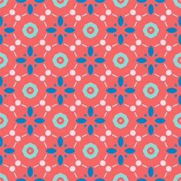 Modern seamless ornament. Abstract pattern shape design ready for print Stock Illustration