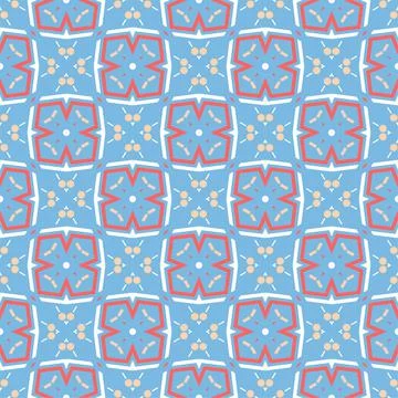 Modern seamless ornament. Abstract pattern shape design ready for print Illustrazione stock