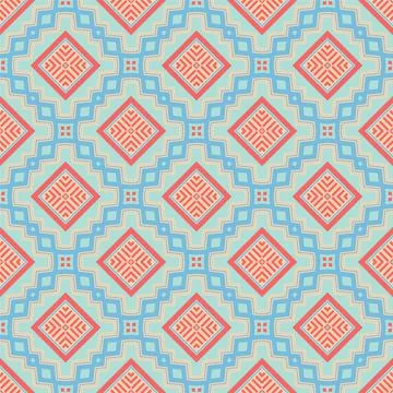 Modern seamless ornament. Abstract pattern shape design ready for print Stock Illustration