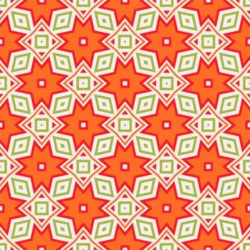 Modern seamless ornament. Abstract pattern shape design ready for print Stock Illustration