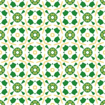 Modern seamless ornament. Abstract pattern shape design ready for print Stock Illustration