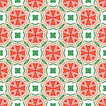 Modern seamless ornament. Abstract pattern shape design ready for print Stock Illustration