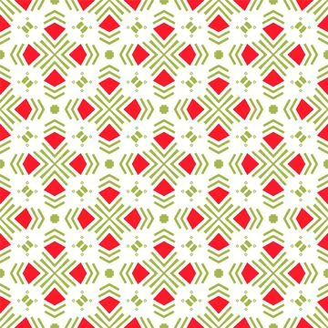 Modern seamless ornament. Abstract pattern shape design ready for print Stock Illustration