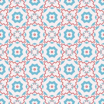 Modern seamless ornament. Abstract pattern shape design ready for print Stock Illustration