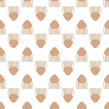 Modern seamless ornamental pattern for wallpaper, scrapbook, paper, fabric, t Illustrazione stock