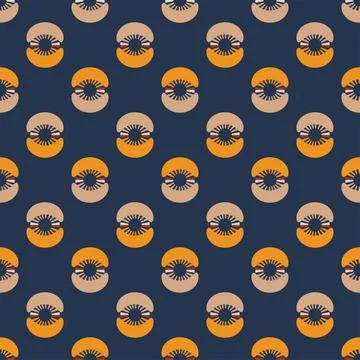 Modern seamless ornamental pattern for wallpaper, scrapbook, paper, fabric, t Illustrazione stock