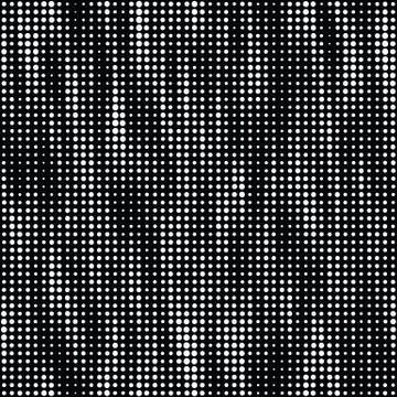 Modern seamless pattern with dots transition halftone Stock Illustration