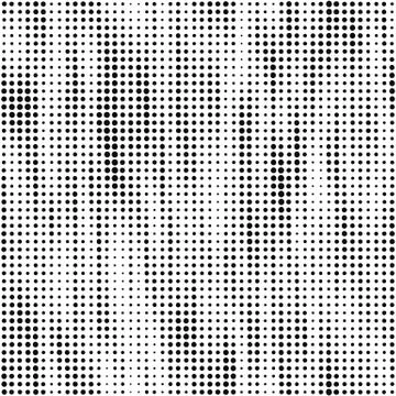 Modern seamless pattern with dots transition halftone Stock Illustration