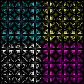 Modern seamless pattern Stock Illustration