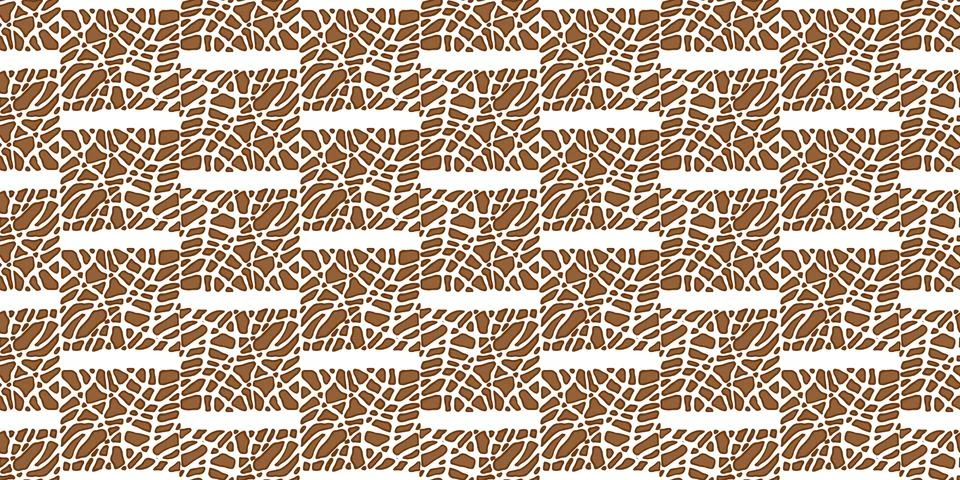 Modern seamless pattern with various animal print. Illustrazione stock