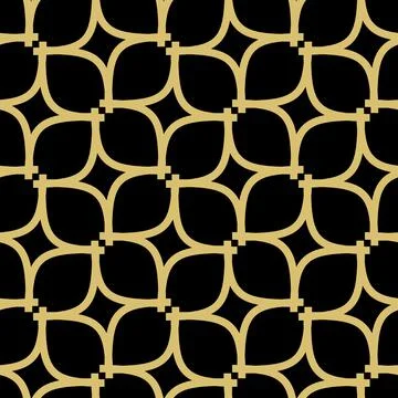 Modern Seamless Vector Pattern in Arabian Style Stock Illustration