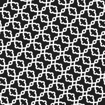 Modern Seamless Vector Pattern in Arabian Style Illustrazione stock