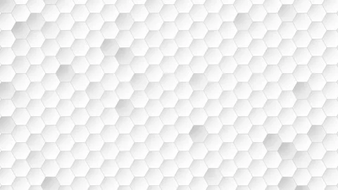 Modern seamless white hexagons pattern with gradient color 動画素材 233259347